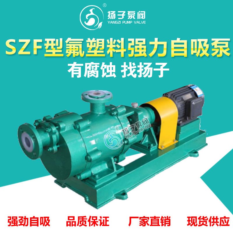 <b>SZF型氟塑料强力自吸泵(可达7m)</b>