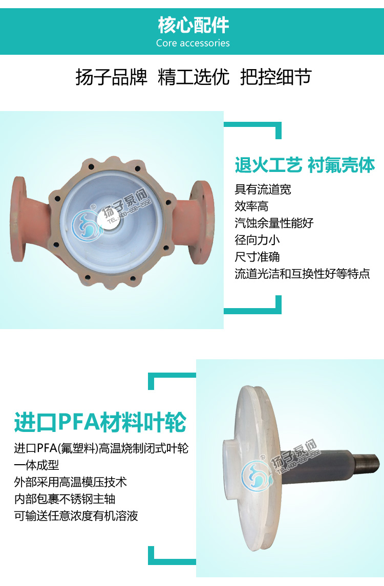 GDF氟塑料立式管道泵说明